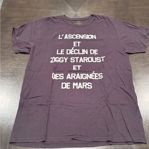 Retro Brand: Ziggy Stardust (David Bowie) tee